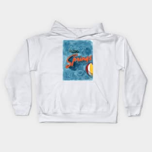 Palm Springs Pool Fun Kids Hoodie